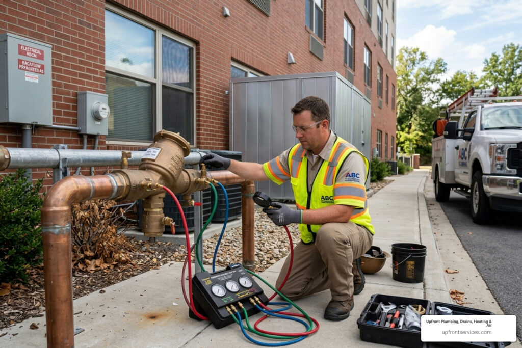 backflow prevention testing cost