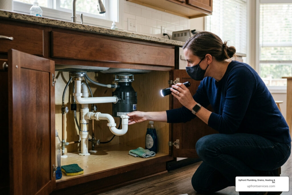 home buyer plumbing check